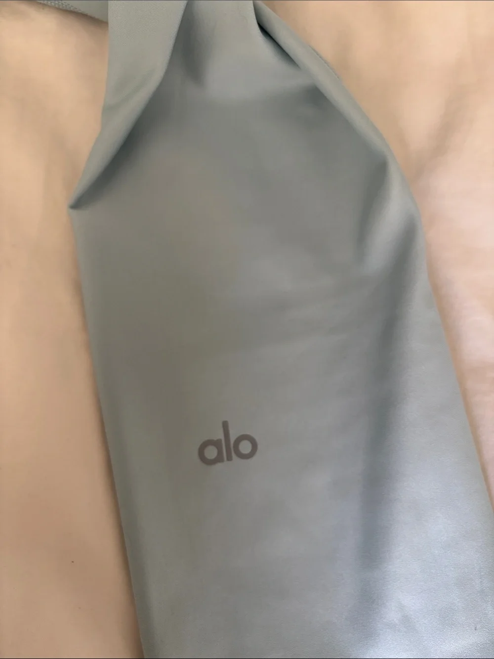 ALO Yoga High-Rise Light Blue Leggings